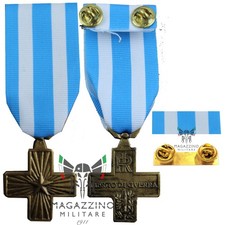 Medaglia nastrino croce usato  Lodi