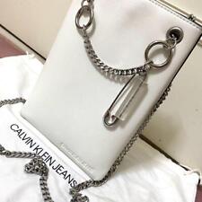 Usado, Bolsa de ombro Calvin Klein branca feminina alça superior bolsa de ombro original Li comprar usado  Enviando para Brazil