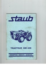 Utilisation tracteur staub d'occasion  Porcelette