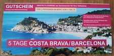 Flugticket costa brava gebraucht kaufen  Mettmann