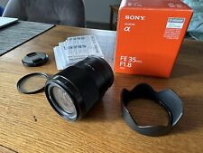 Sony sel35f18f 35mm gebraucht kaufen  Tharandt