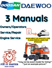 Doosan daewoo dx140w for sale  Elcho