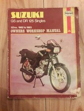 Suzuki dr125 haynes for sale  GILLINGHAM