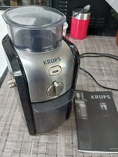 Krups burr coffee for sale  FELIXSTOWE