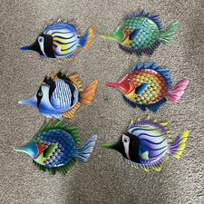 Metal fish art for sale  EASTBOURNE