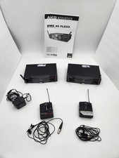 Conjunto de transmissor e receptor AKG SR40 Pro Flexx ÓTIMA maneira de obter sem fio! comprar usado  Enviando para Brazil