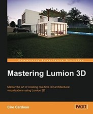 Mastering Lumion 3D Paperback Ciro Cardoso, usado comprar usado  Enviando para Brazil
