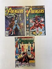 Conjunto Avengers #185-187 -Origem Mercúrio Feiticeira Escarlate CHAVE 1979 Marvel Comics comprar usado  Enviando para Brazil