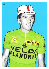 Carte postale cyclisme d'occasion  Les Lilas