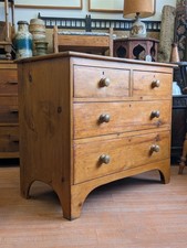 Antique pine chest for sale  HALSTEAD