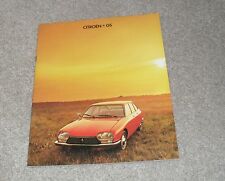 Citroen brochure 1977 for sale Citroen brochure 1977 for sale  FAREHAM