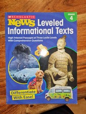 Scholastic news leveled for sale  CASTLE DOUGLAS