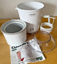 Cuisinart ICE-25 Classic Frozen Yogurt-Ice Cream & Sorbet Maker – Branco comprar usado  Enviando para Brazil