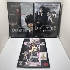 Death Note 1 and Death Note 2 The Last Name DVD Live Action Movies Viz PICTURES comprar usado  Enviando para Brazil