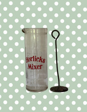 Vintage horlicks glass for sale  CRANLEIGH