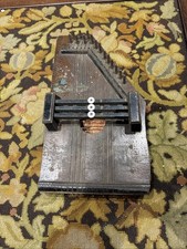 Antique zither harp d'occasion  Expédié en Belgium