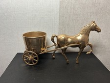 Cheval charrette laiton d'occasion  Nancy-