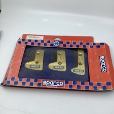 Pedais de freio de embreagem acelerador de alumínio para carro Gold SPARCO 3 peças/conjunto MT (leia), usado comprar usado  Enviando para Brazil