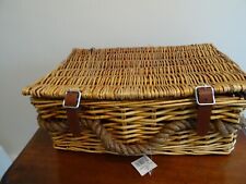 Willow picknic basket for sale  WALSALL