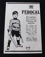 1915 advert ferocal for sale  RICHMOND