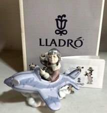 Estatueta de piloto de avião Lladro 5697 Over the Clouds caixa original aposentada comprar usado  Enviando para Brazil