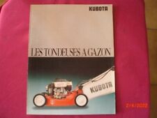 Brochure publicitaire tondeuse d'occasion  Aubigny-en-Artois