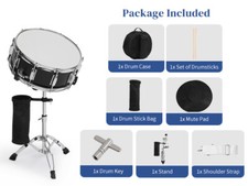 Snare drum set for sale  Flanders