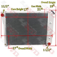 Row aluminum radiator for sale  Fontana