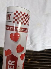 Konfettikanone herzen papierka gebraucht kaufen  Berlin