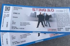 Konzert ticket sting gebraucht kaufen  Groß Grönau