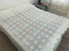 Copriletto matrimoniale bianco usato  Zola Predosa