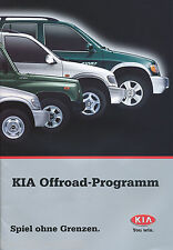 Kia brochure 2000 d'occasion  Expédié en Belgium