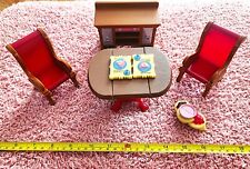 Conjunto completo de móveis para sala de jantar Fisher Price Loving Family 2008 comprar usado  Enviando para Brazil