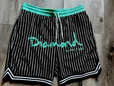 Shorts de basquete Diamond Supply Co malha XL listrado azul branco Tiffany SBs Nike comprar usado  Enviando para Brazil