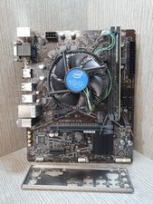 Placa-mãe CPU i3-10100 @ 3.6Ghz 8GB DDR4 GIGABYTE H410M H V3 combo testado EC2810 comprar usado Placa-mãe CPU i3-10100 @ 3.6Ghz 8GB DDR4 GIGABYTE H410M H V3 combo testado EC2810 comprar usado  Enviando para Brazil