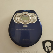 Usado, Walkman de disco Philips Expanium CD-MP3 reprodução EXP2301/00 reprodutor de disco azul Discman comprar usado  Enviando para Brazil