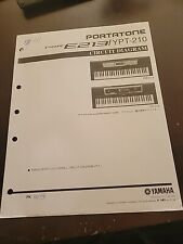 Diagrama de circuito Pirtatone PSR E213/YPT 210 comprar usado  Enviando para Brazil