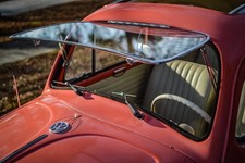 Janela frontal de safári VW Beetle Bug 1958-1964/chapeamento cromado triplo comprar usado  Enviando para Brazil