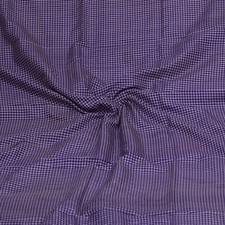 Ritaglio Di Tessuto In Seta Pura A Righe Viola E Bianco Sporco Vintage 5YD, usado comprar usado  Enviando para Brazil