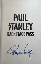 Paul Stanley KISS Backstage Pass livro de capa dura autografado assinado Paul Stanley comprar usado  Enviando para Brazil
