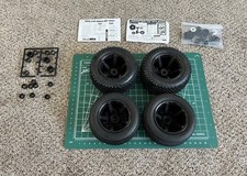 Conjunto de rodas e pneus HPI Super Star preto 2,2” + adaptadores RC10T Losi Tamiya muito bom estado! comprar usado  Enviando para Brazil