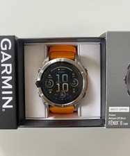 Novo Smartwatch Garmin fenix 8 AMOLED safira GPS 51mm titânio faísca laranja comprar usado  Enviando para Brazil