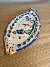 Plat poisson faience d'occasion  Ferrières-en-Gâtinais