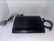 Console Sony PS3 Super Slim B 250GB (testado) – cabos de alimentação do controlador 100% funcionando comprar usado  Enviando para Brazil
