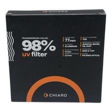 Filtro UV Chiaro 77mm 98% quadro de alumínio multirrevestido comprar usado  Enviando para Brazil