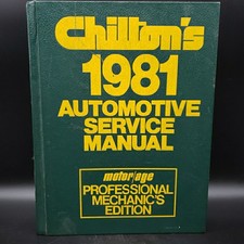Chilton 1981 automotive for sale  Sioux Falls