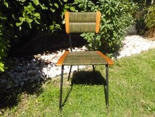 Chaise bois paille d'occasion  Cébazat