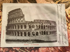 Cartolina vintage roma usato  Roma