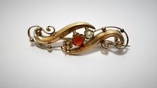 Ancienne broche 9k d'occasion  Évian-les-Bains