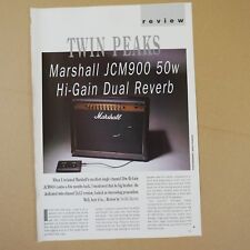 vintage 8x11 magazine cutting MARSHALL JCM900 50w review , 1991 , 2sides comprar usado vintage 8x11 magazine cutting MARSHALL JCM900 50w review , 1991 , 2sides comprar usado  Enviando para Brazil